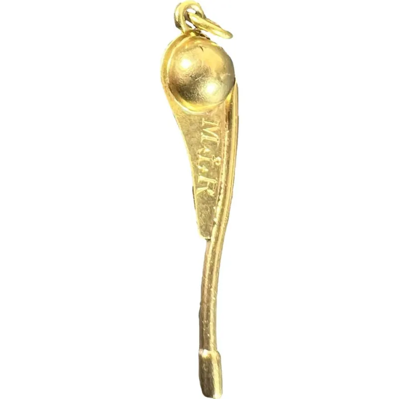 Pamono Vintage 18 Karat Yellow Gold Yacht Charm Pendant, 1950s> Necklaces