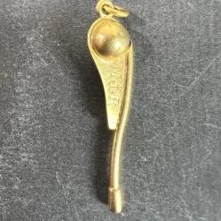 Pamono Vintage 18 Karat Yellow Gold Yacht Charm Pendant, 1950s><noscript><img width=