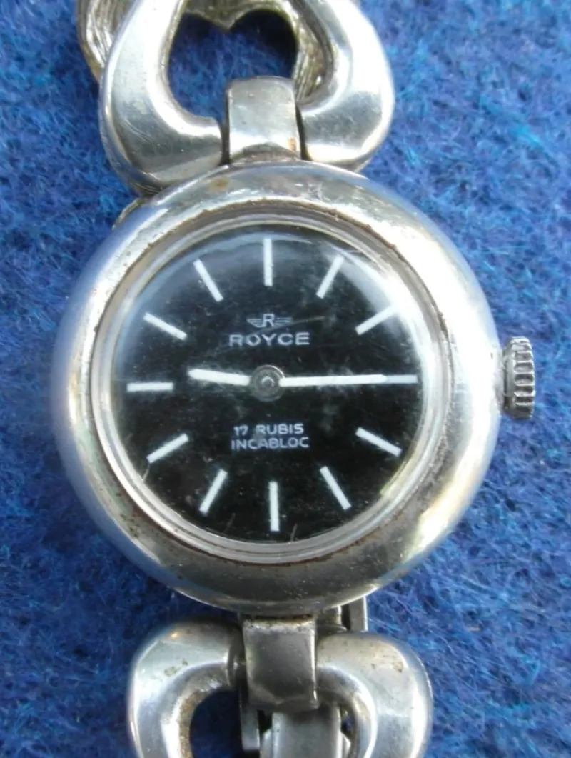 Pamono Vintage 17 Rubis Incabloc Womens Watch from Rolls Royce> Watches