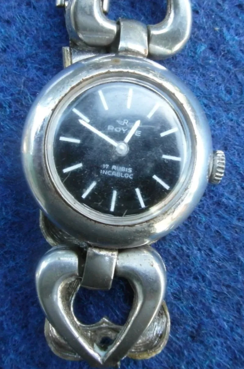 Pamono Vintage 17 Rubis Incabloc Womens Watch from Rolls Royce> Watches