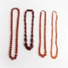 Pamono Vintage Amber Necklaces, 1960s, Set of 4> Necklaces