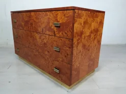 Pamono Vintage Amboyna Burl Chest of Drawers, 1970s> Dressers, Commodes & Chests