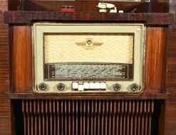 Pamono Vintage Amplix Radio, 1950><noscript><img width=