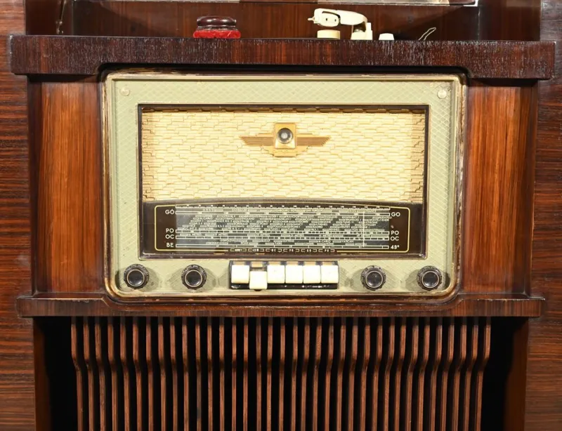 Pamono Vintage Amplix Radio, 1950> Electronics