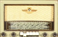 Pamono Vintage Amplix Radio, 1950><noscript><img width=