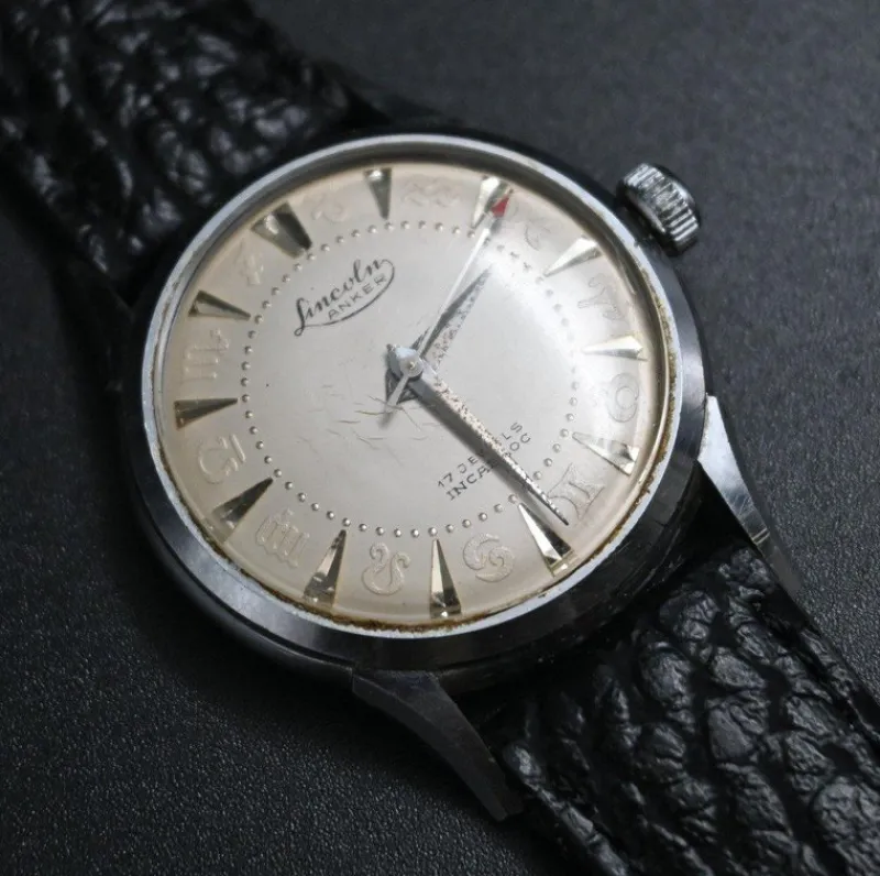 Pamono Vintage Anker Watch from Lincoln, 1950s> Watches