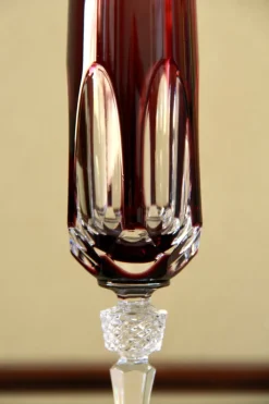 Pamono Vintage Antika Wine Crystal Glasses by Nachtmann, 1970s, Set of 6><noscript><img width=