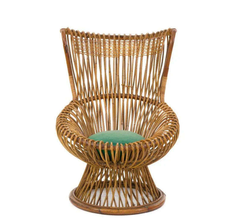 Pamono Vintage Armchair by Franco Albini, 1960s> Garden Seating