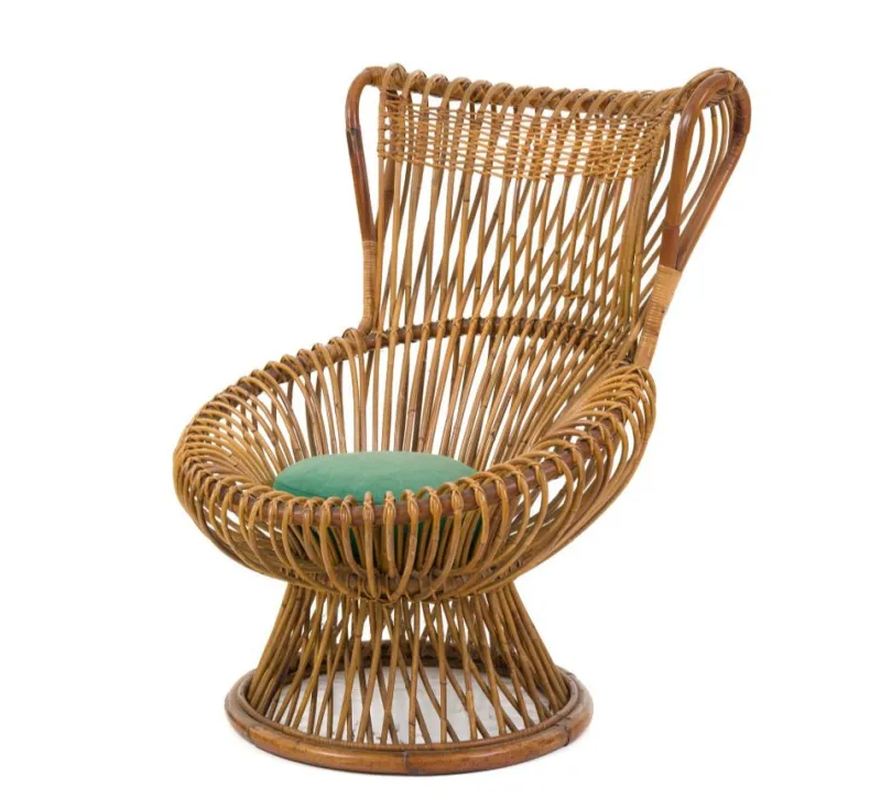 Pamono Vintage Armchair by Franco Albini, 1960s> Garden Seating