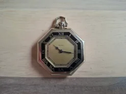 Pamono Vintage Art Deco Elgin Pocket Watch, 1933><noscript><img width=
