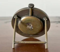 Pamono Vintage Art Deco Enamel Table Clock from Cyma, 1920s><noscript><img width=
