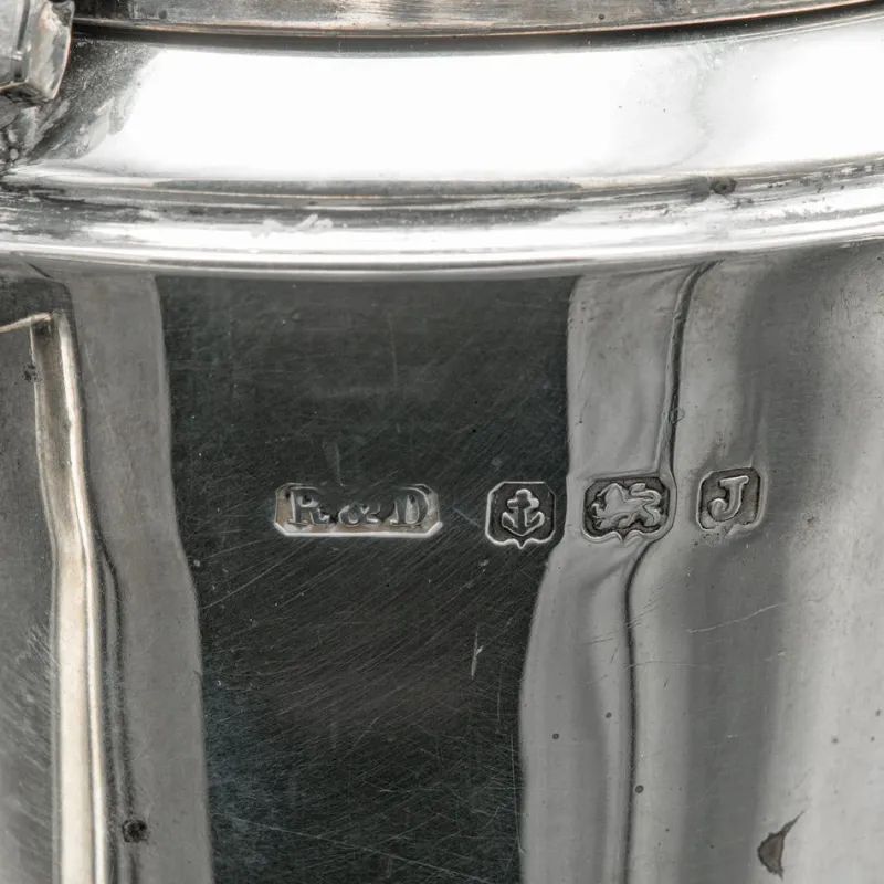 Pamono Vintage Art Deco English Condiment Set in Silver, 1930s, Set of 3> Salt & Pepper Shakers