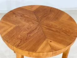 Pamono Vintage Art Deco Extendable Wooden Dining Table, 1940><noscript><img width=