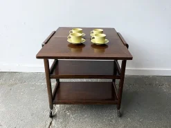 Pamono Vintage Art Deco Extending Drinks Trolley, 1930s><noscript><img width=