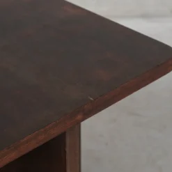 Pamono Vintage Art Deco French Wooden Side Table, 1950s><noscript><img width=