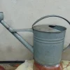 Outlet Pamono Vintage Art Deco Galvanized Watering Can, 1940s