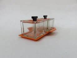 Pamono Vintage Art Deco Glass Tableware Set from von Poncet Glashüttenwerke Berlin, Set of 2><noscript><img width=