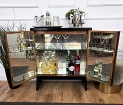 Pamono Vintage Art Deco Italian Dry Bar Cabinet, 1960s><noscript><img width=