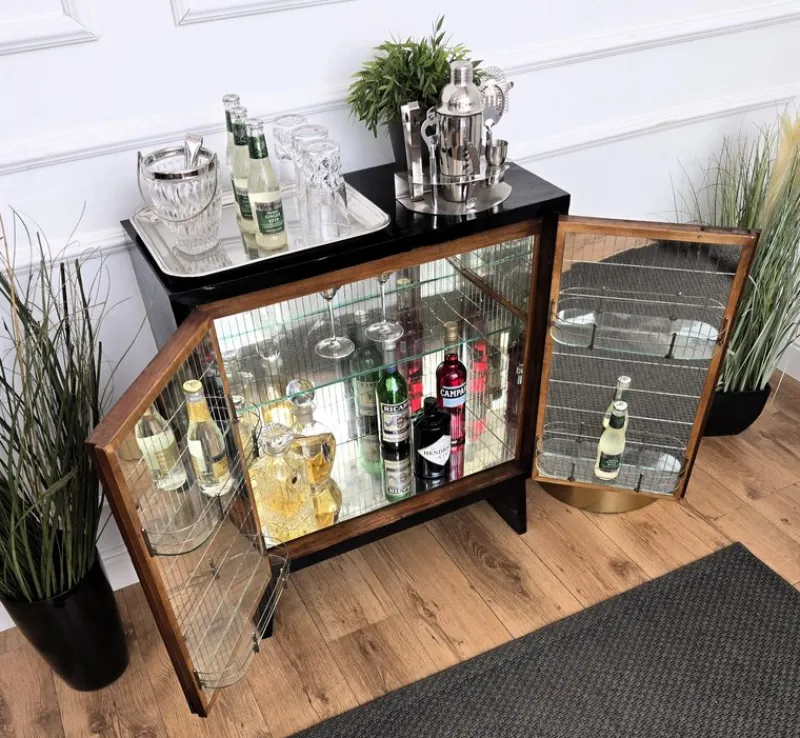 Pamono Vintage Art Deco Italian Dry Bar Cabinet, 1960s> Cabinets & Wardrobes