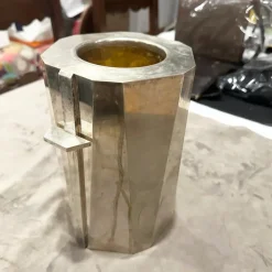 Outlet Pamono Vintage Art Deco Italian Silver Plated Wine Cooler, 1940s