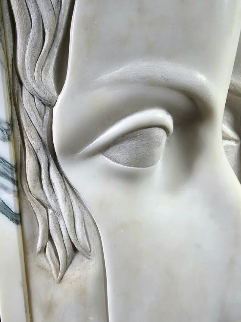 Pamono Vintage Art Deco Marble Sculpture of the Three Graces, 1920> Art Deco