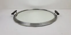 Online Pamono Vintage Art Deco Round Mirror Tray, 1930s