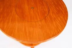 Pamono Vintage Art Deco Satin Wood Pop Up Modernist Cocktail Cabinet, 1950s><noscript><img width=
