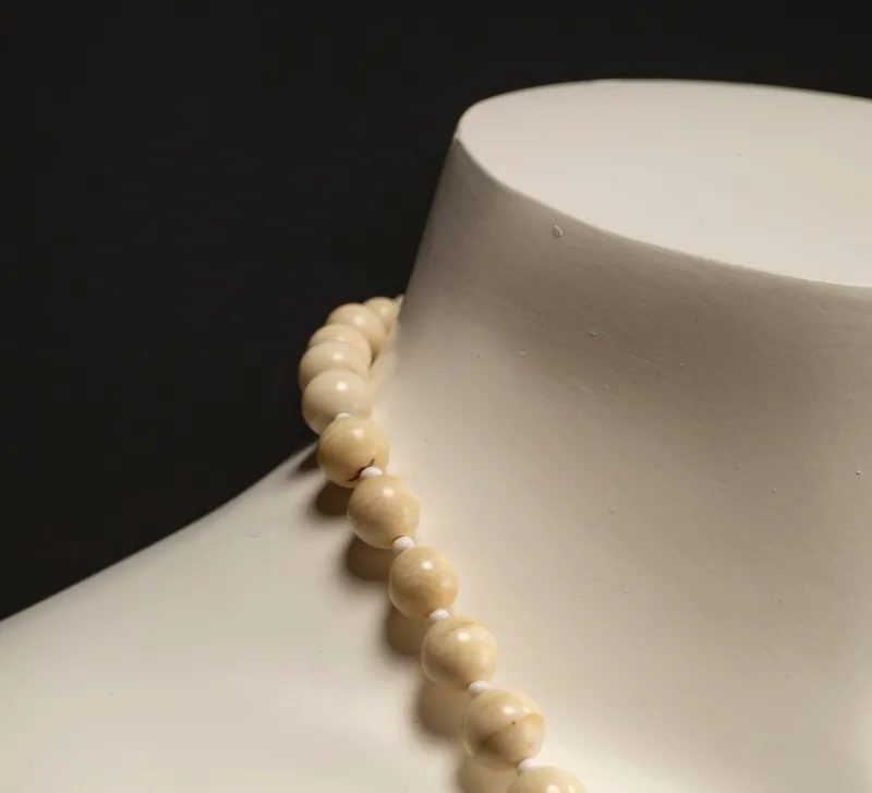 Online Pamono Vintage Art Deco Stone Necklace, 1920s