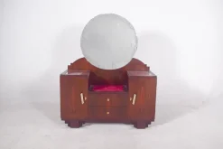 Pamono Vintage Art Deco Walnut Dressing Table, 1920s> Dressing Tables