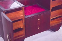 Pamono Vintage Art Deco Walnut Dressing Table, 1920s><noscript><img width=