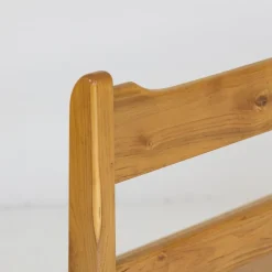 Pamono Vintage Ash Wood Benches, Set of 2><noscript><img width=