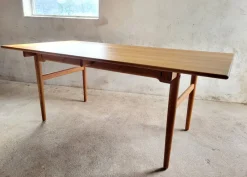 Pamono Vintage AT327 Dining Table in Oak by Hans J. Wegner for Andreas Tuck, 1967