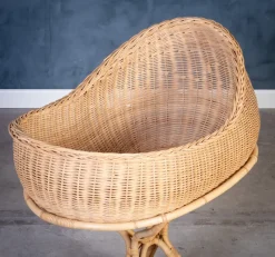 Pamono Vintage Baby Cradle by Elin & Jarl Heger, 1960s><noscript><img width=