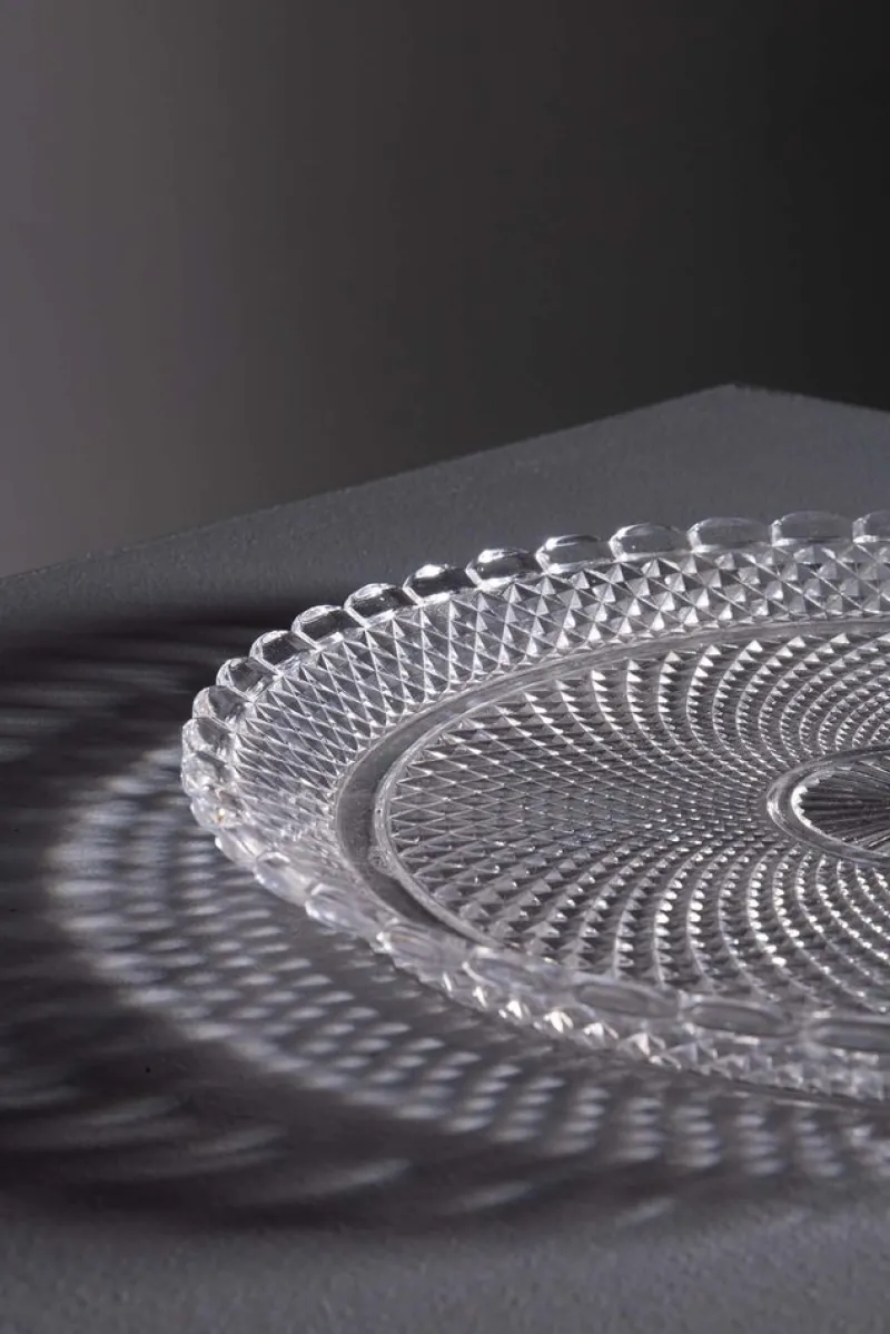 Sale Pamono Vintage Baccarat Crystal Serving Plate, 1970