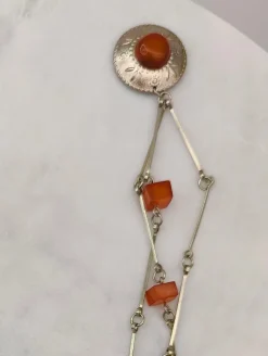 Pamono Vintage Baltic Amber Double Brooch><noscript><img width=