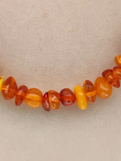 Discount Pamono Vintage Baltic Amber Necklace and Bracelet, Set of 2