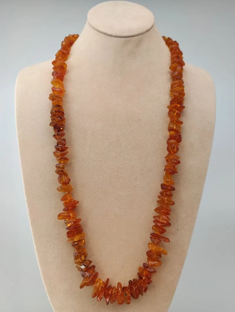 Pamono Vintage Baltic Amber Necklace> Necklaces