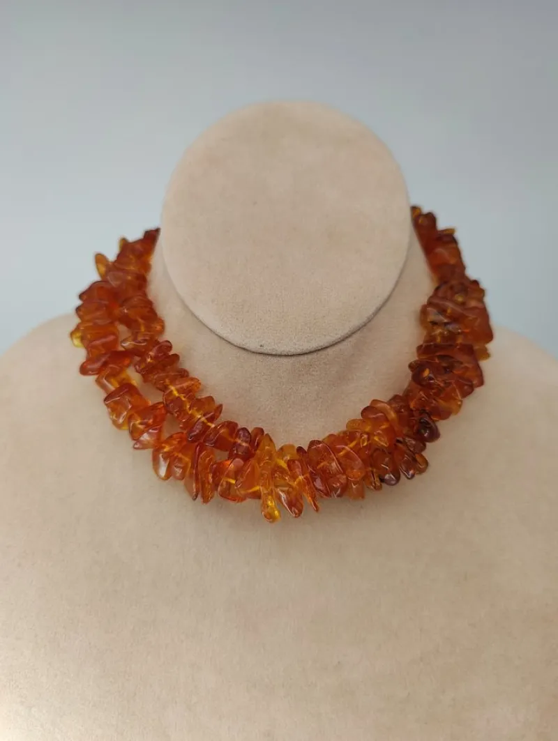 Pamono Vintage Baltic Amber Necklace> Necklaces