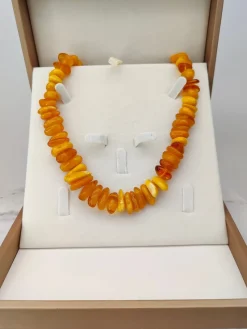 Pamono Vintage Baltic Amber Necklace><noscript><img width=
