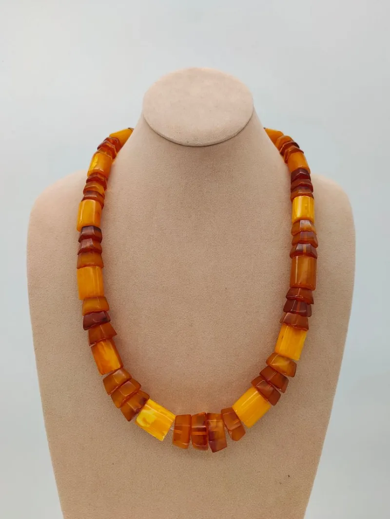 Pamono Vintage Baltic Amber Necklace> Necklaces