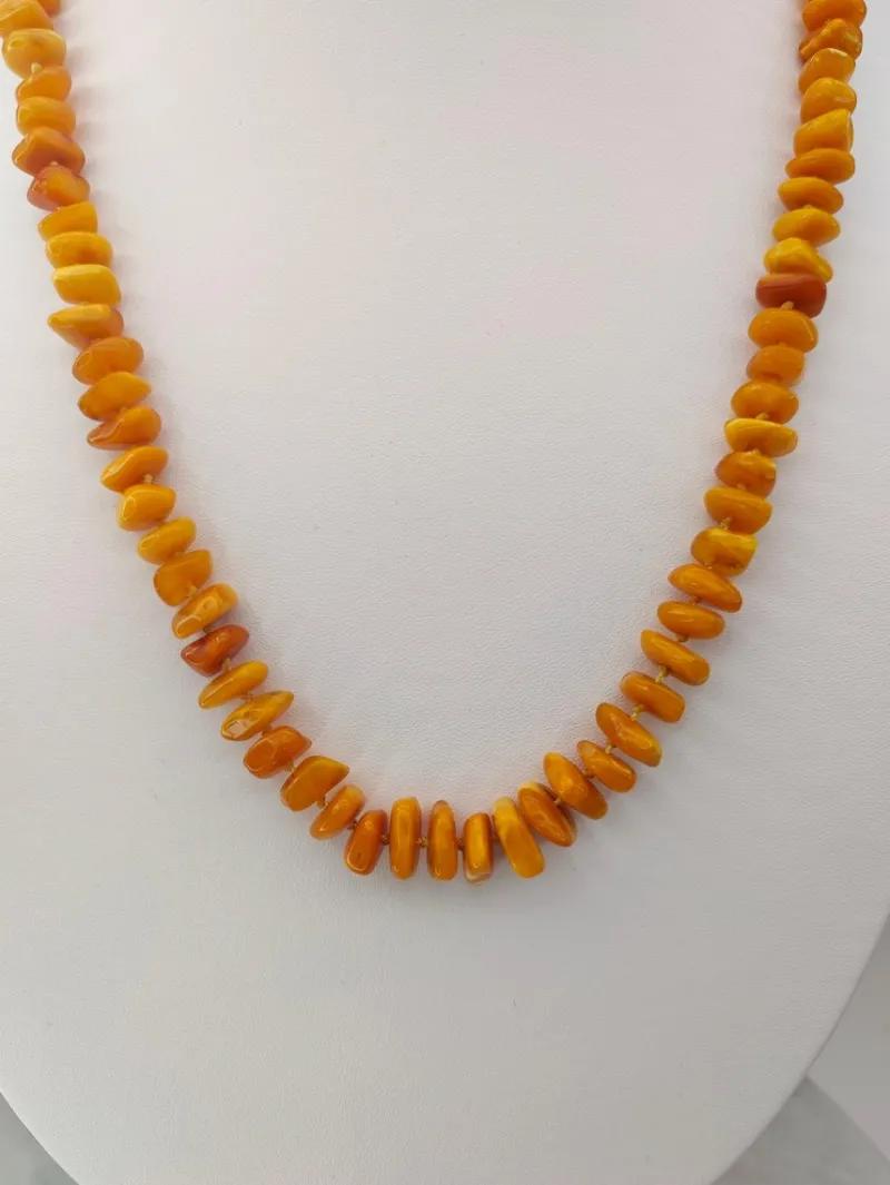 Pamono Vintage Baltic Amber Necklace> Necklaces