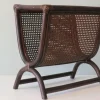 Outlet Pamono Vintage Bamboo & Webbing Magazine Rack, Italy, 1960s