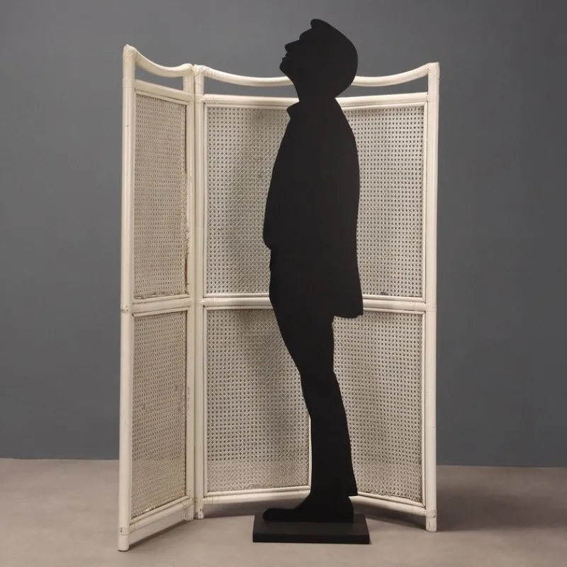 Outlet Pamono Vintage Bamboo Screen, 1970s