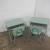 Pamono Vintage Banquetti School, 1970s, Set of 2> Children's Tables