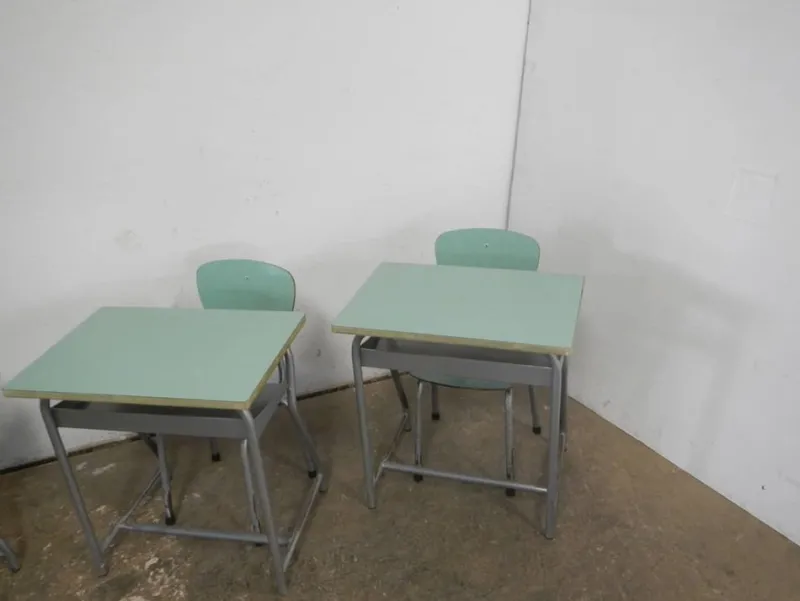 Pamono Vintage Banquetti School, 1970s, Set of 2> Children's Tables