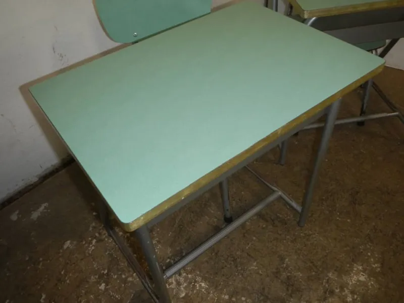Pamono Vintage Banquetti School, 1970s, Set of 2> Children's Tables