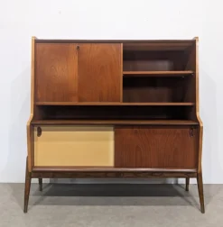 Pamono Vintage Bar Cabinet by Oswald Vermaercke, 1950s><noscript><img width=