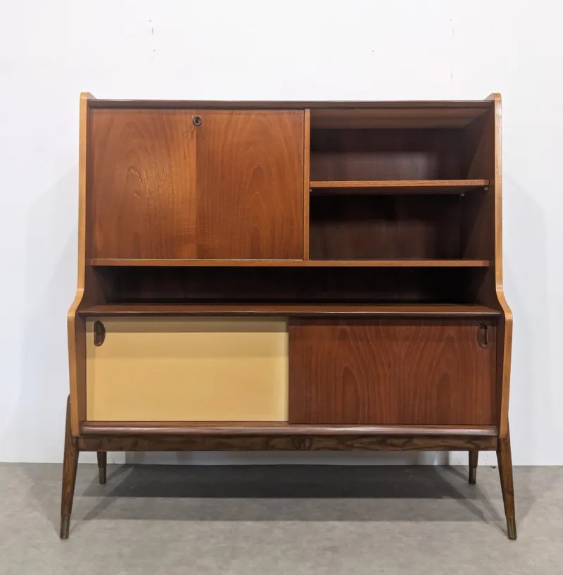 Pamono Vintage Bar Cabinet by Oswald Vermaercke, 1950s> Cabinets & Wardrobes