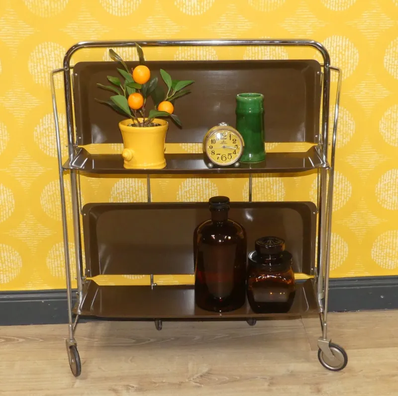 Outlet Pamono Vintage Bar Cart from Bremshey & Co., 1960s