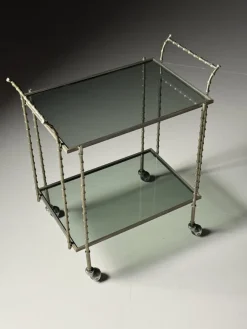 Discount Pamono Vintage Bar Cart in Faux Bamboo, 1960s